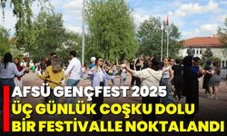 AFSÜ GençFest 2025, Üç Günlük Coşku Dolu Bir Festivalle Noktalandı