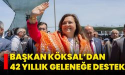 Başkan Köksal’dan 42 Yıllık Geleneğe Destek