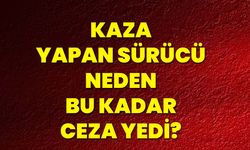 Kaza Yapan Sürücü Neden Bu Kadar Ceza Yedi?