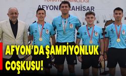 Afyon’da Şampiyonluk Coşkusu!