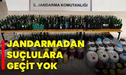Jandarmadan Suçlulara Geçit Yok