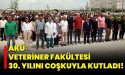AKÜ Veteriner Fakültesi, 30. Yılını Coşkuyla Kutladı!