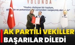 AK Partili Vekiller Başarılar Diledi