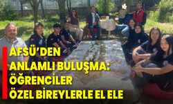 AFSÜ’den Anlamlı Buluşma: Öğrenciler Özel Bireylerle El Ele