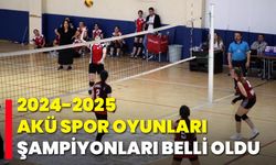 2024-2025 AKÜ Spor Oyunları Şampiyonları Belli Oldu