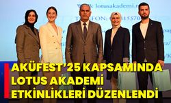 AKÜFEST’25 Kapsamında Lotus Akademi Etkinlikleri Düzenlendi