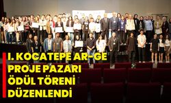 I. Kocatepe AR-GE Proje Pazarı Ödül Töreni Düzenlendi
