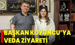 Başkan Koyuncu’ya Veda Ziyareti