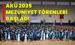 AKÜ 2025 Mezuniyet Törenleri Başladı