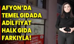 Afyonkarahisar’da temel gıdada adil fiyat, halk gıda farkıyla!