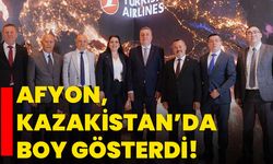 Afyon, Kazakistan’da boy gösterdi!