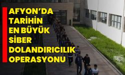 Afyon’da tarihin en büyük siber dolandırıcılık operasyonu