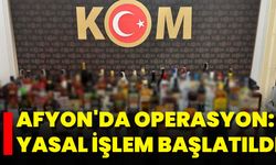Afyon'da Operasyon: Yasal İşlem Başlatıldı
