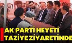 AK Parti Heyeti Taziye Ziyaretinde