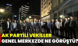 AK Partili Vekiller Genel Merkezde Ne Görüştü?