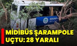 Midibüs Şarampole Uçtu: 28 Yaralı
