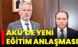 AKÜ’de Yeni Eğitim Anlaşması
