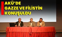 AKÜ’de Gazze ve Filistin Konuşuldu
