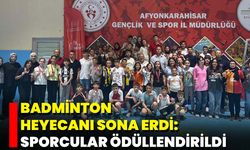 Badminton Heyecanı Sona Erdi: Sporcular Ödüllendirildi