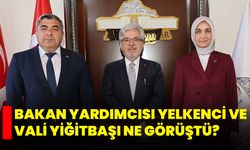 Bakan Yardımcısı Yelkenci Ve Vali Yiğitbaşı Ne Görüştü?