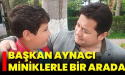 Başkan Aynacı Miniklerle Bir Arada