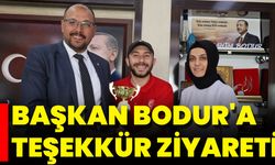 Başkan Bodur'a Teşekkür Ziyareti