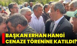 Başkan Erhan Hangi Cenaze Törenine Katıldı?