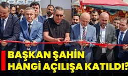 Başkan Şahin Hangi Açılışa Katıldı?