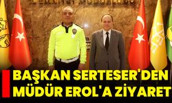 Başkan Serteser'den Müdür Erol'a Ziyaret