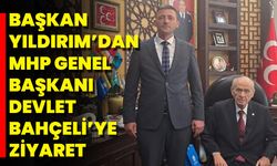 Başkan Yıldırım’dan MHP Genel Başkanı Bahçeli’ye Ziyaret