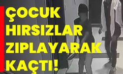 Çocuk Hırsızlar Zıplayarak Kaçtı!
