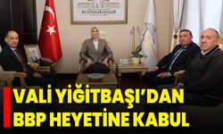 Vali Yiğitbaşı’dan BBC Heyetine Kabul