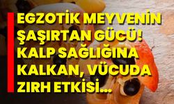 Egzotik Meyvenin Şaşırtan Gücü! Kalp Sağlığına Kalkan, Vücuda Zırh Etkisi…