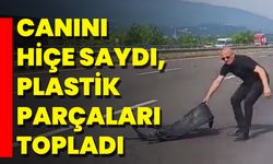 Canını Hiçe Saydı, Plastik Parçaları Topladı