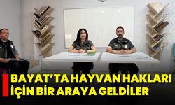 Bayat’ta Hayvan Hakları İçin Bir Araya Geldiler