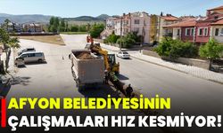 Afyon Belediyesinin Çalışmaları Hız Kesmiyor!