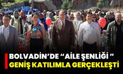 Bolvadin’de Aile Şenliği Geniş Katılımla Gerçekleşti