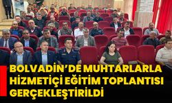 Bolvadin’de Muhtarlarla Hizmetiçi Eğitim Toplantısı Gerçekleştirildi