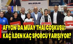 Afyon’da Muay Thai Coşkusu:  Kaç İlden Kaç Sporcu Yarışıyor?