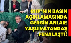 CHP’nin Basın Açıklamasında Gergin Anlar: Yaşlı Vatandaş Fenalaştı!