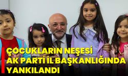 Çocukların Neşesi AK Parti İl Başkanlığında Yankılandı