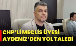 CHP’li Meclis Üyesi Aydeniz’den yol talebi