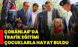 Çobanlar’da Trafik Eğitimi Çocuklarla Hayat Buldu