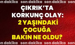 Çıkrık’ta korkunç olay: 2 yaşındaki çocuğa bakın ne oldu?