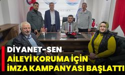 Diyanet-Sen, Aileyi Koruma İçin İmza Kampanyası Başlattı
