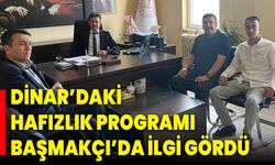 Dinar’daki Hafızlık Programı Başmakçı’da İlgi Gördü