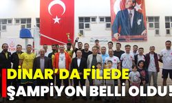 Dinar’da Filede Şampiyon Belli Oldu!