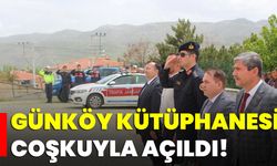 Günköy Kütüphanesi Coşkuyla Açıldı!