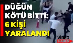 Düğün Kötü Bitti: 6 Kişi Yaralandı