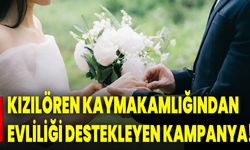 Kızılören Kaymakamlığından Evliliği Destekleyen Kampanya!